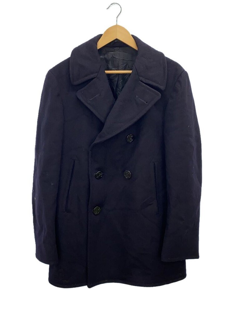 U.S.Navy Naval Clothing Depot Coat - Wool Blk
