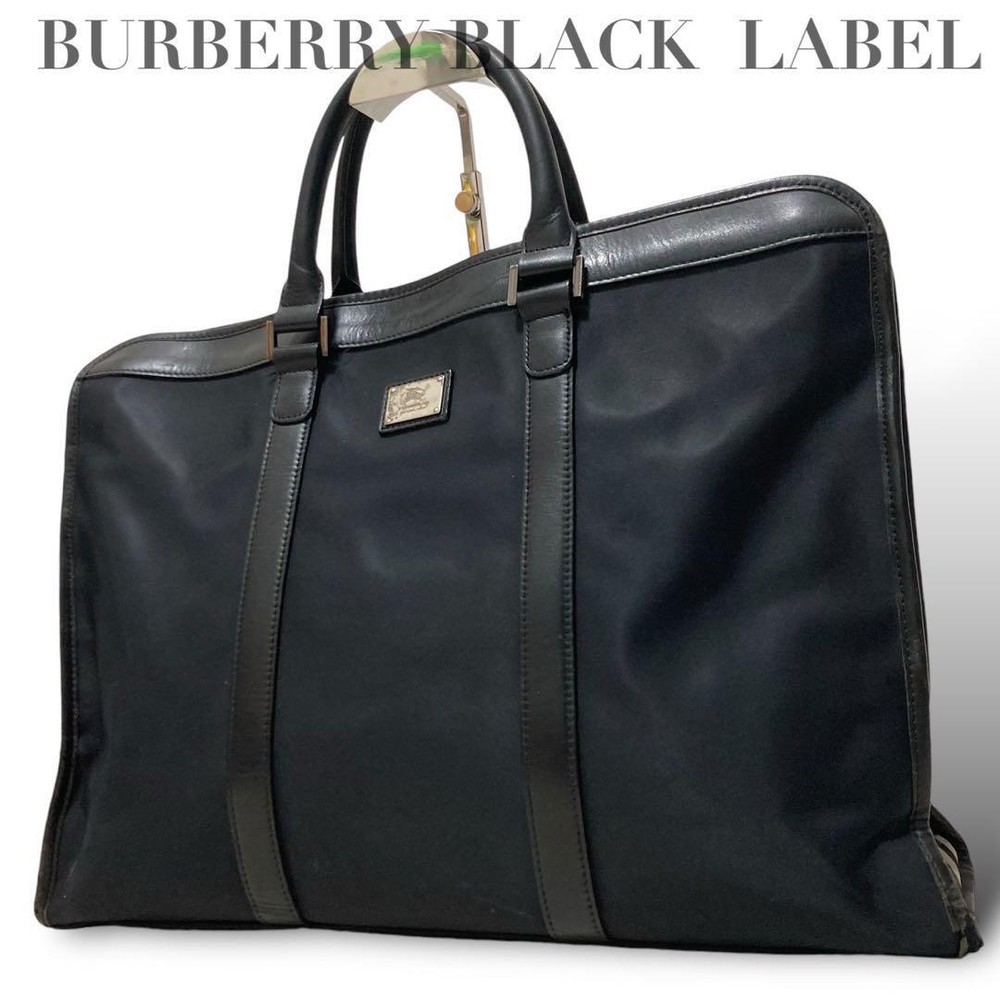 Burberry Black Label Business Bag Nova Check Nylon
