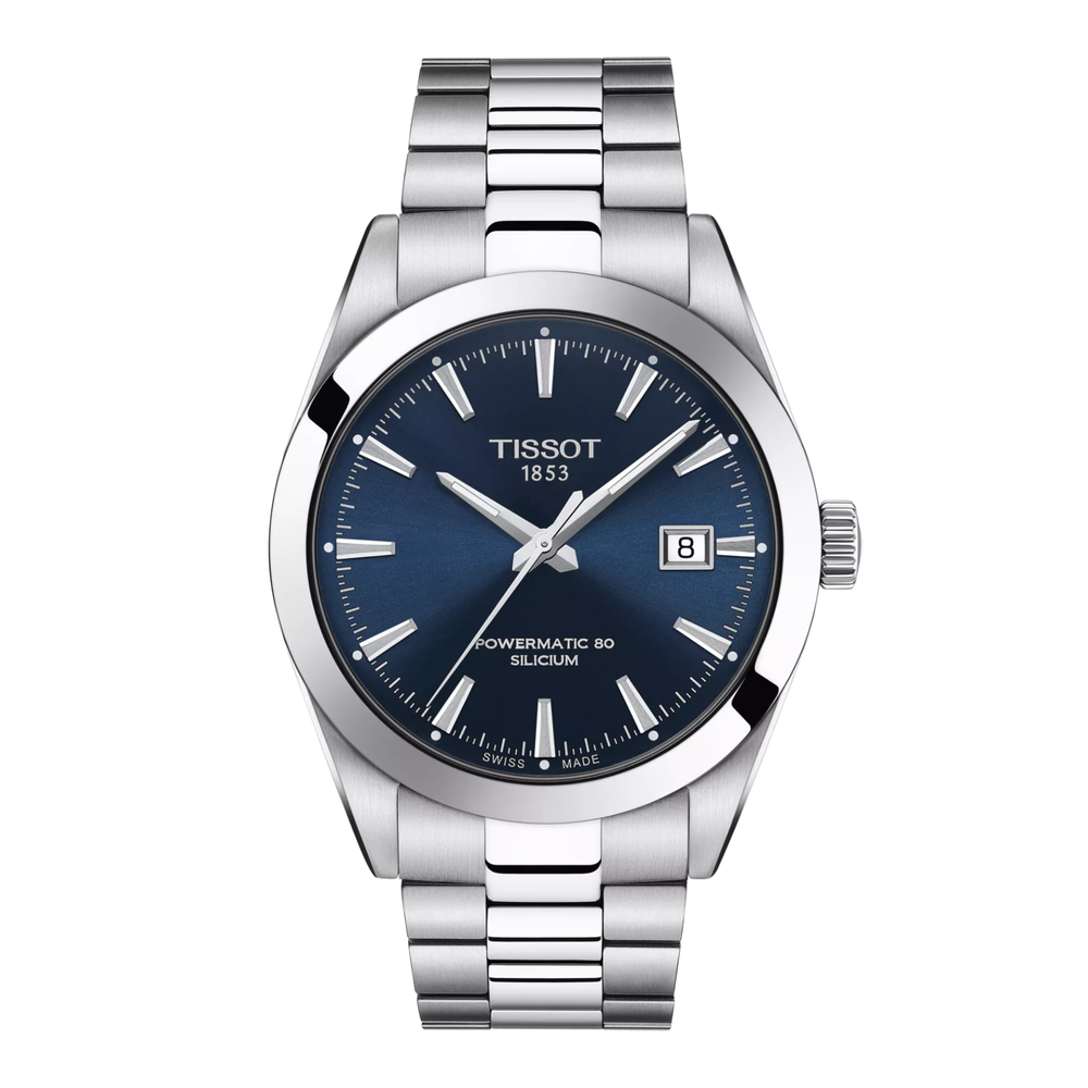 Tissot Gentleman Powermatic 80 Silicium 40 MM SS Auto Watch T127.407.11.041.00