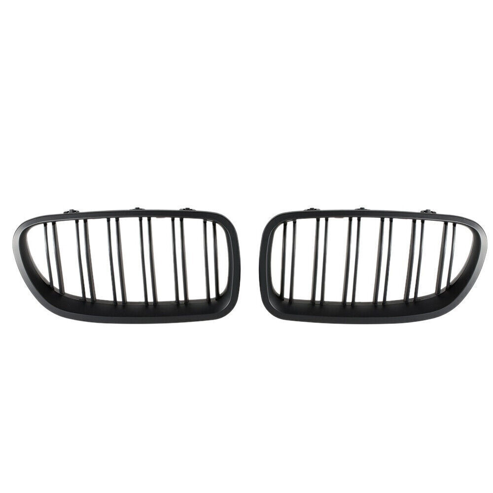 Car Grille Grill Racing Black Twin line for BMW F10 F11 F18 5 Series M5 PA