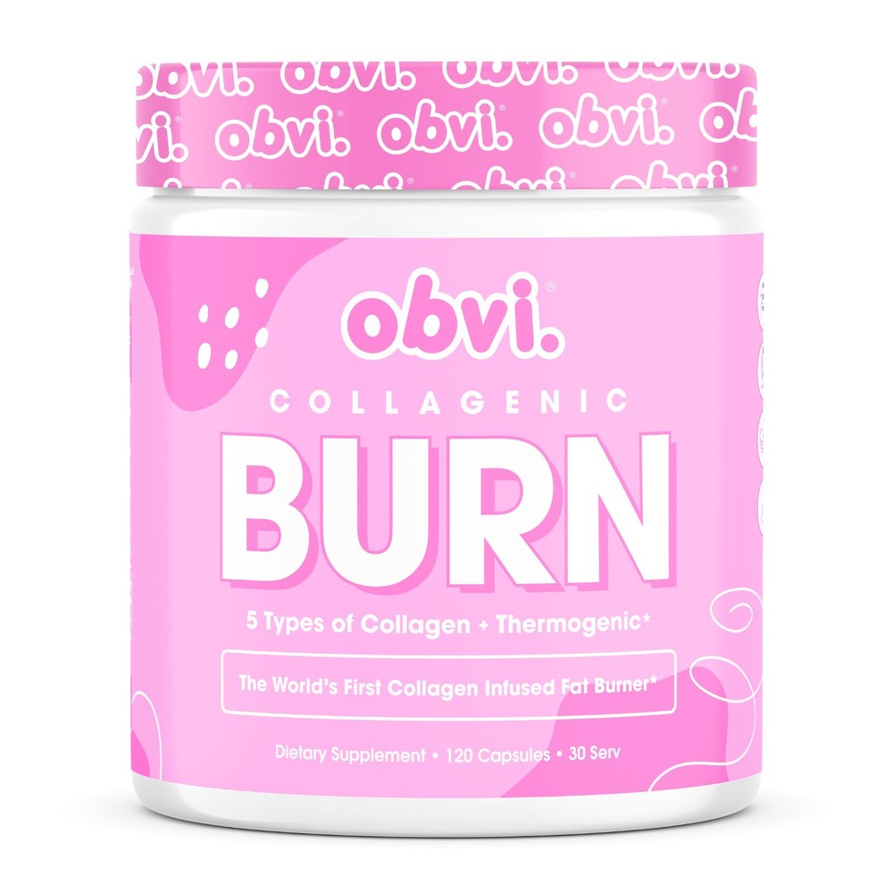 Obvi Collagenic Burn for Weight Loss 120 Capsules