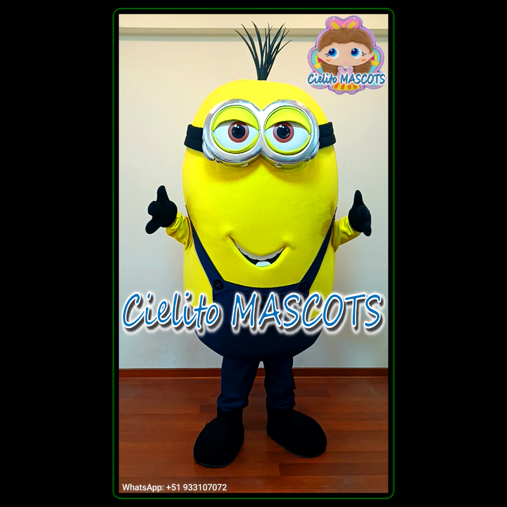 Minion KEVIN Mascot Costume cosplay botarga halloween cartoon Cielito MASCOTS