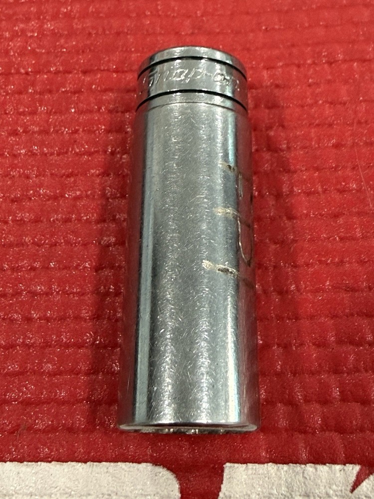 Snap On Tools 3/8” Drive 12 Point 5/8” SAE Deep Socket SF201,  USA Made #a