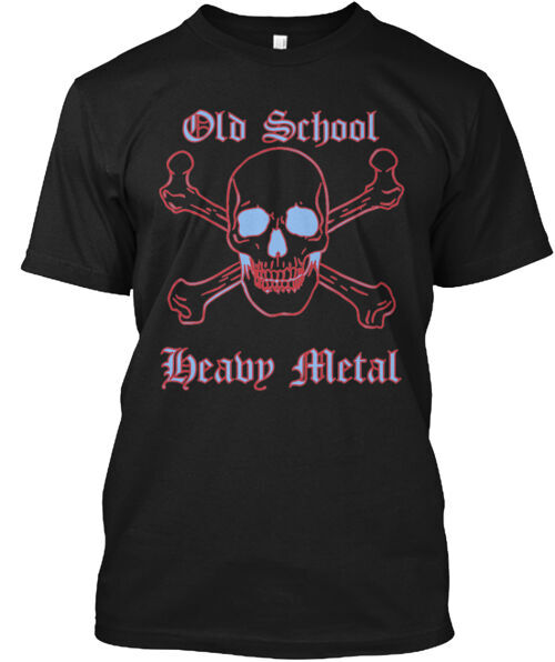 Old School Heavy Metals T-Shirt Made in the USA Size S to 5XL