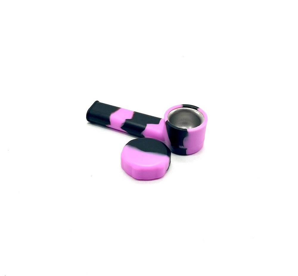 Discreet Silicone Smoking Pipe- Rubber Silicone