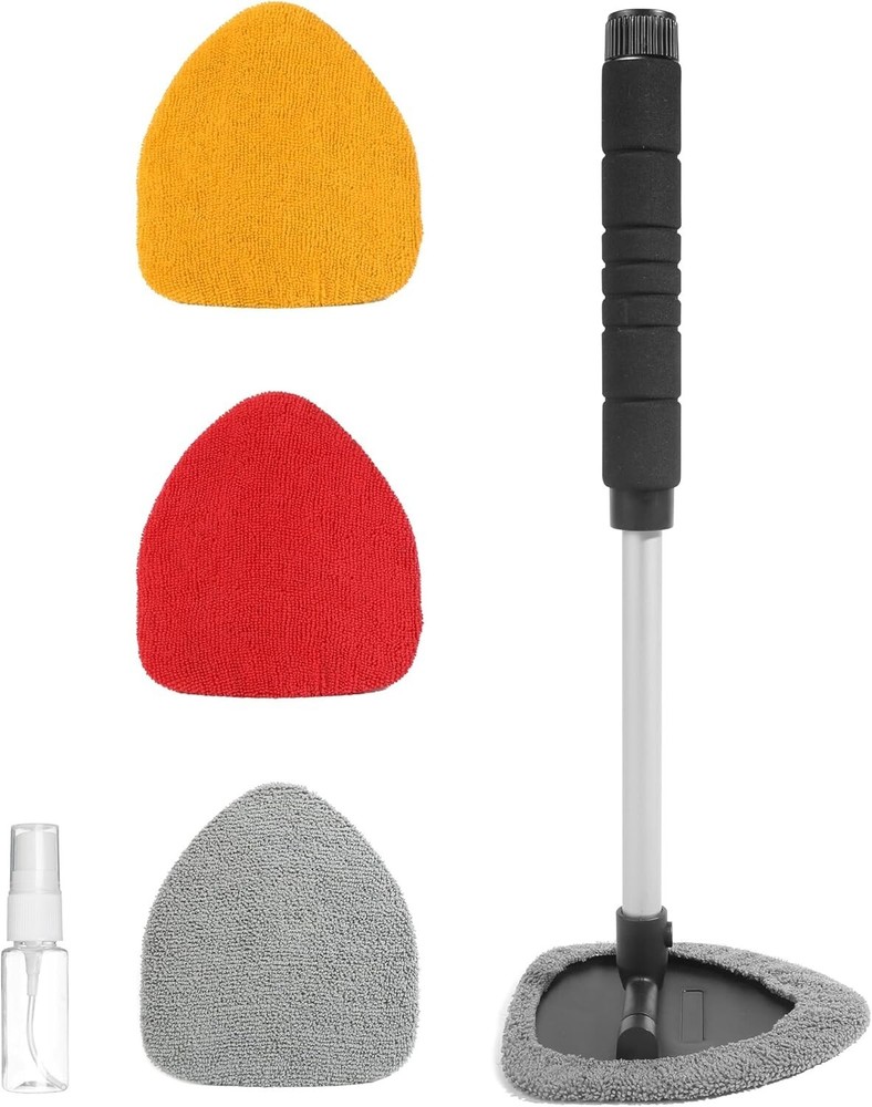 Car Windshield Window Cleaner Brush Interior Cleaning Tool Accessory  