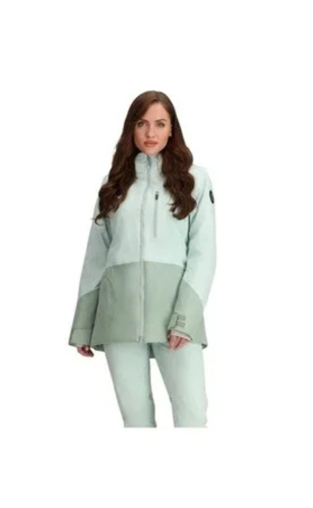 NWT Obermeyer Women's First Chair  Ski Snowboard Jacket  Glacial Ice New Size 8