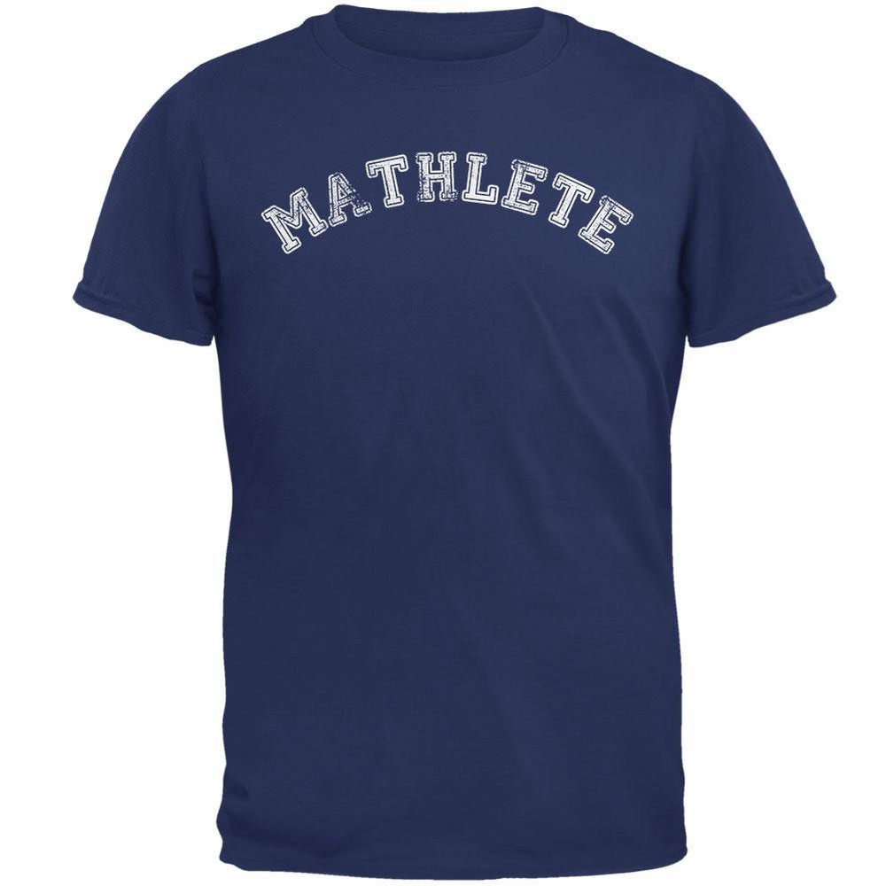Back To School Mathlete Mens T Shirt-image