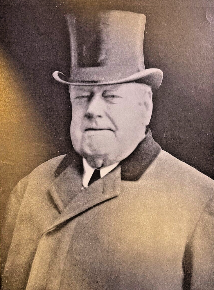 1911 Vintage Magazine Illustration Chief Justice Edward Douglass White