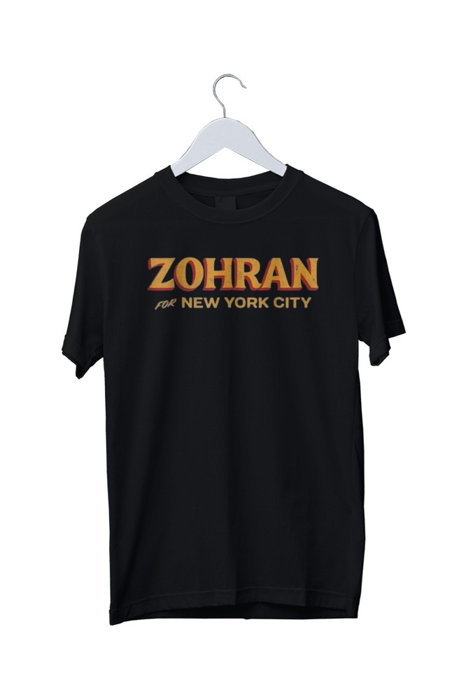 Zohran Mamdani For NYC Mayor Merch Graphic T-Shirt Mens S M L XL 2 3 4 XL