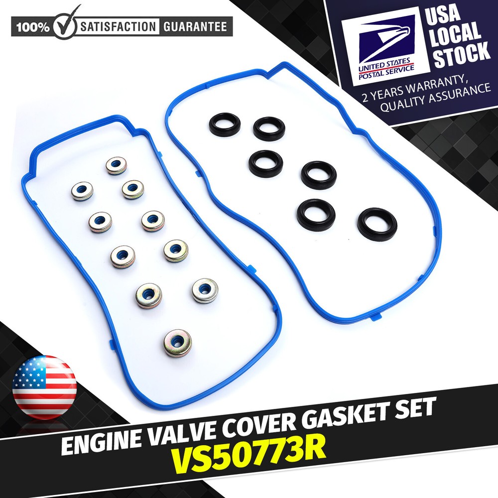 Spark Plug Tube Seals Valve Cover Gaskets For HONDA ACCORD 2008-2017 VS50773R
