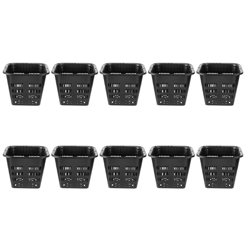 10 Pcs Hydroponics Basket Basin Drought Resistant Baskets Large Quantity Plant