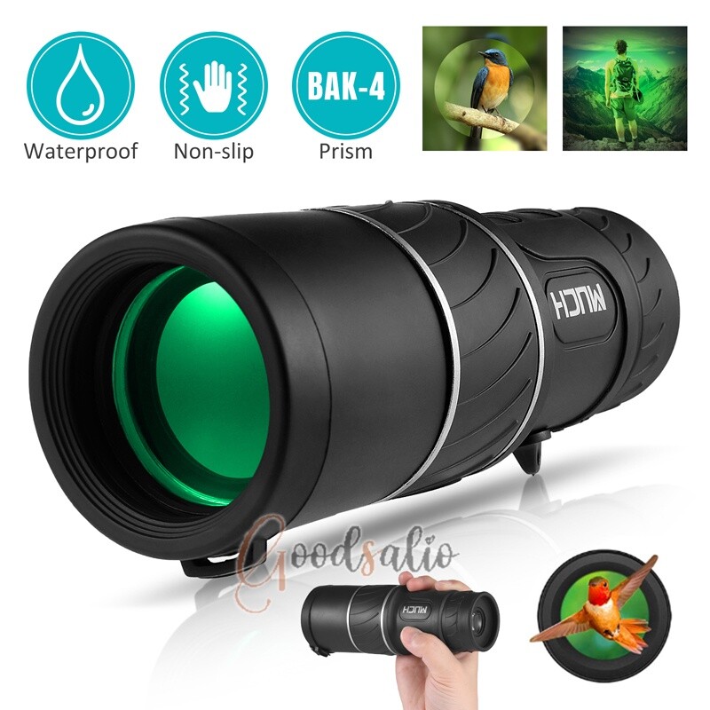 Day&Night Vision 40x60 HD Optical Monocular Hunting Camping Hiking Telescope US