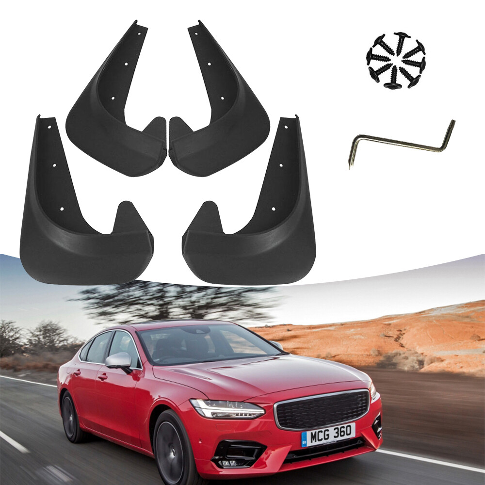 4-Piece Universal Splash Guards for Cars Pickups SUVs Mud Flaps Mudguards