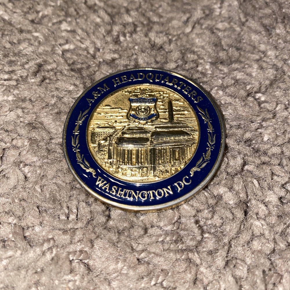 U.S CUSTOMS AND BORDER PROTECTION AIR MARINE A&M HEADQUARTERS WASHINGTON DC COIN