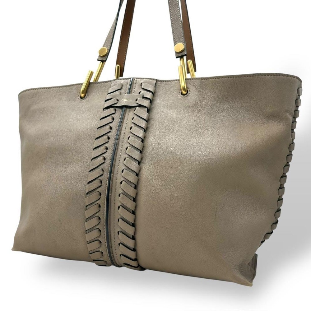 Chloe Vintage 1553 Tote A4 Kelly Limited Edition Leather Grain Bag VHTF