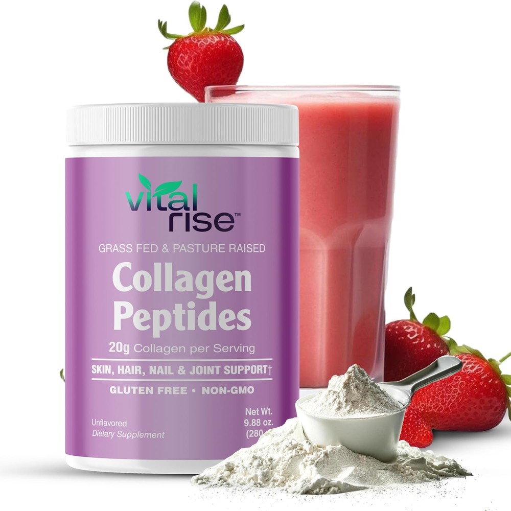 Naturally-Sourced Hydrolyzed Collagen Powder for Hair Skin Nails and Joint Support
