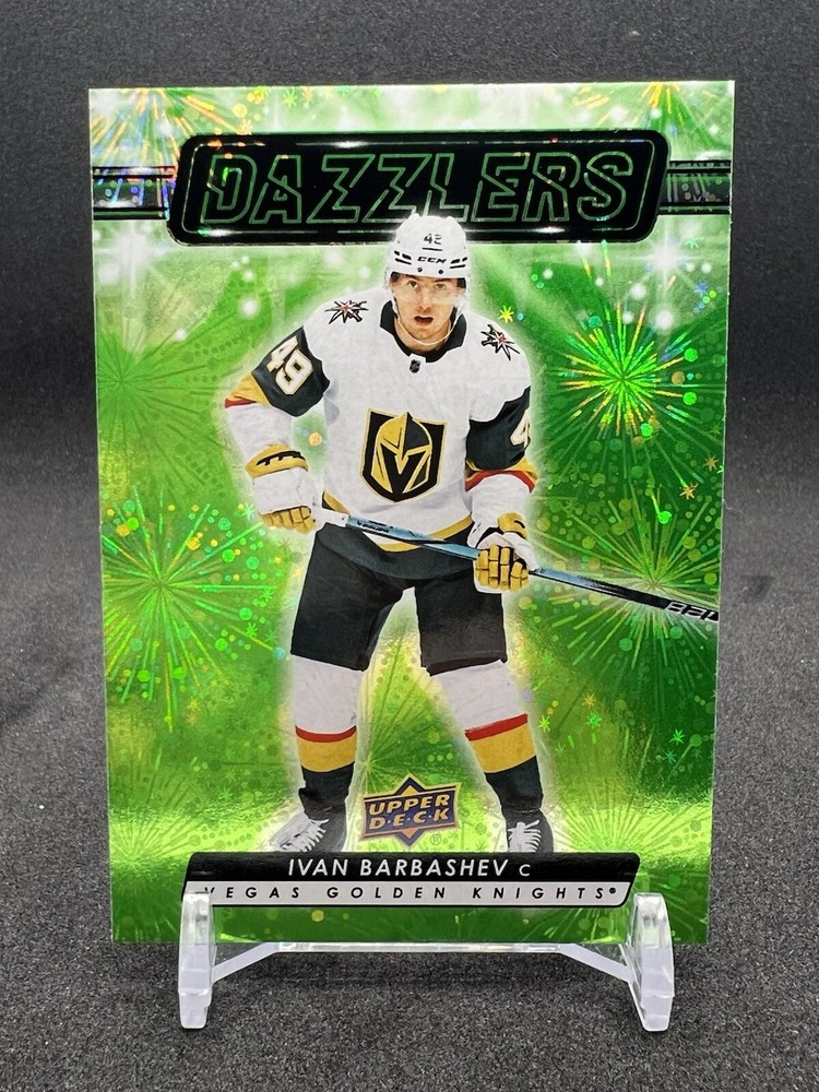 2023-24 Upper Deck Extended Dazzlers Green Ivan Barbashev #DZ114 Vegas Knights
