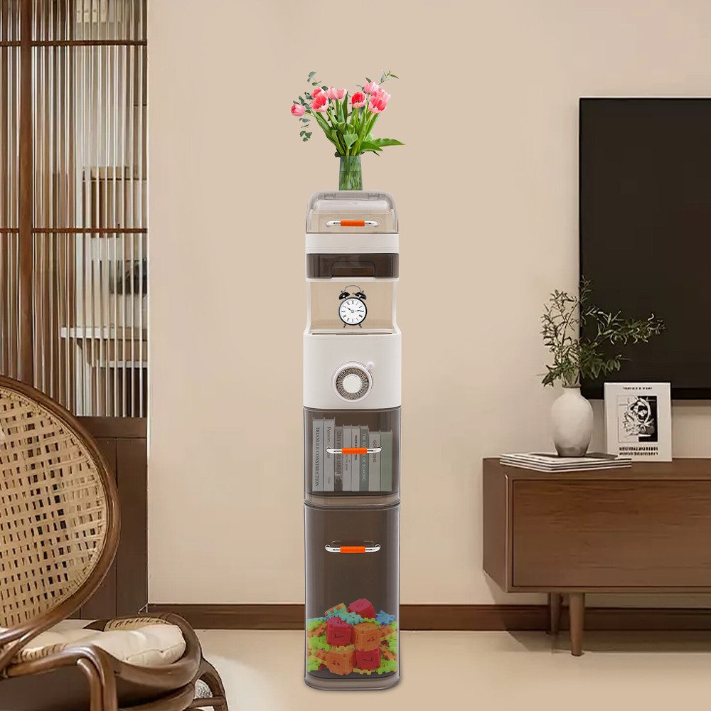 Narrow Bathroom Floor Cabinet Storage Organizer 3 Drawers For Bathrooms Bedrooms