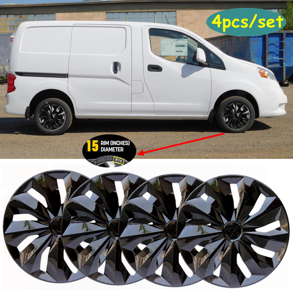15-inch Hubcaps for Chevy City Express R15 Steel Wheels