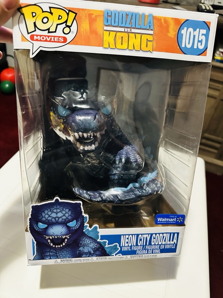 Funko Pop! Neon City Godzilla #1015 Walmart Exclusive JUMBO SIZE