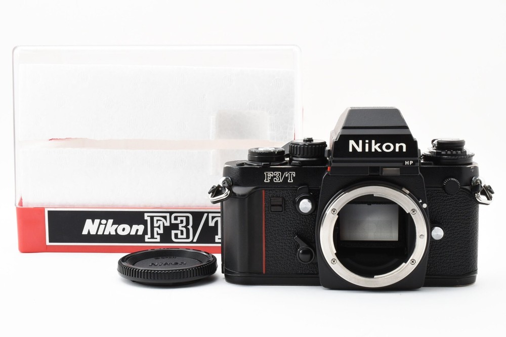 Christmas GIFT SALE SN852xx Nikon F3T HP Titan Black SLR Film Camera Body JAPAN-image