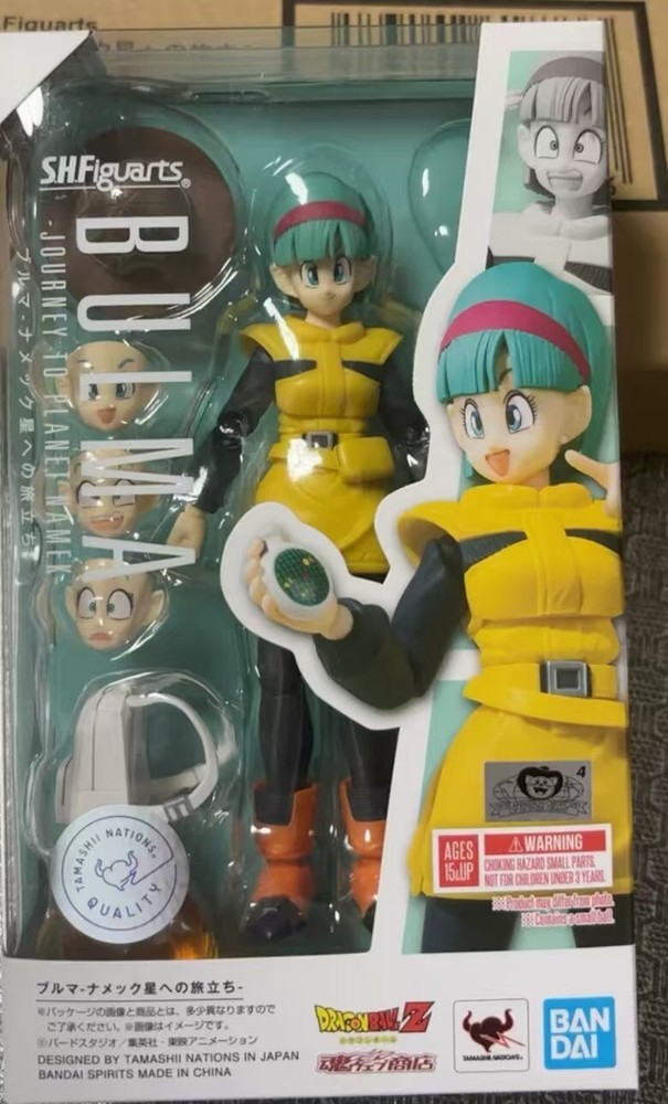 Bandai S.H. Figuarts Dragon Ball Z Bulma Journey to Planet Namek Action Figure
