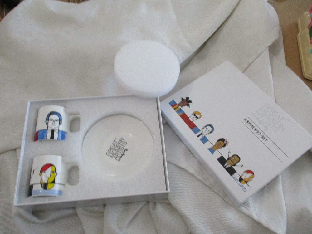 great modern artists espresso set 2017 any tuohy kahlo dali picasso warhol