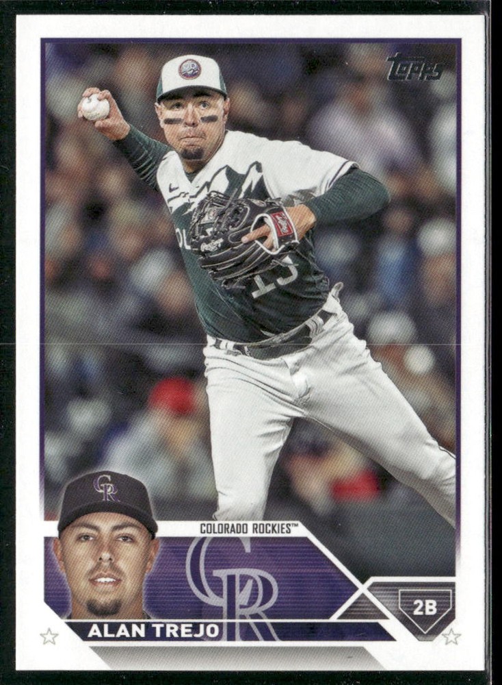 2023 Topps Update US104 Alan Trejo Colorado Rockies Baseball Card