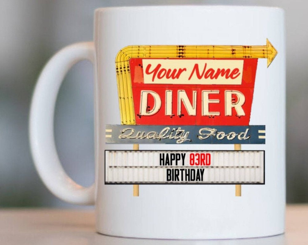 83rd Birthday Mug Gift for Women & Men Turning 83 Years Old  