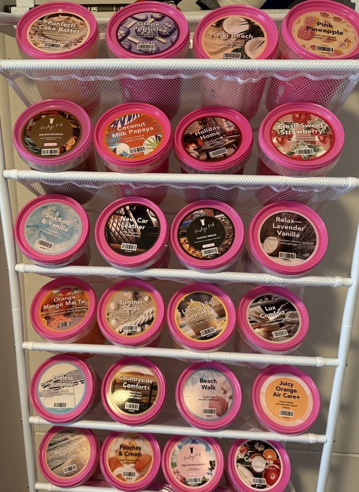 Pink Zebra wax Sprinkles...you choose scent...3.75 oz bag