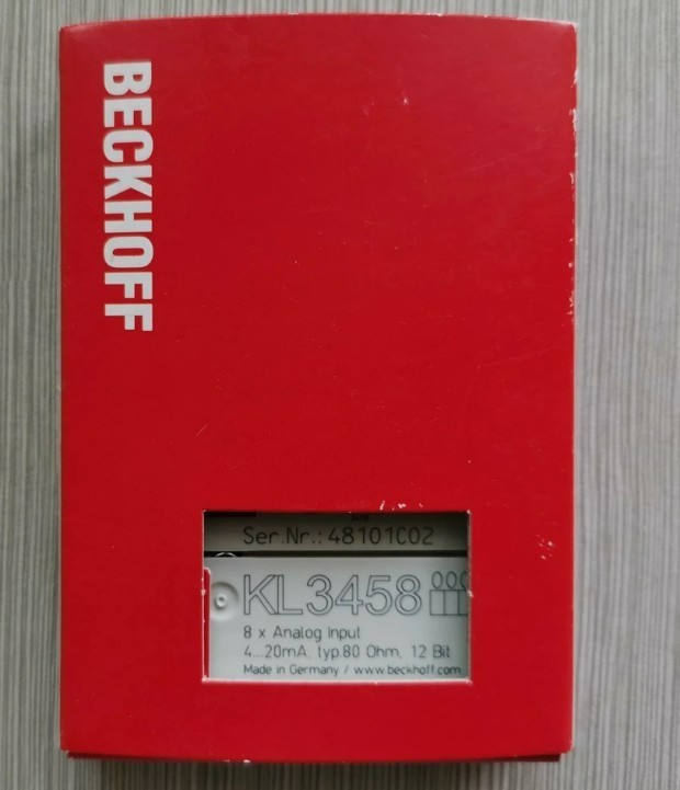 New In Box Beckhoff KL3458 PLC Module KL3458 KL3458 Free shipping
