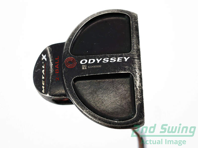 Odyssey Metal X 2-Ball Right-Handed Putter 34.25in Steel Shaft
