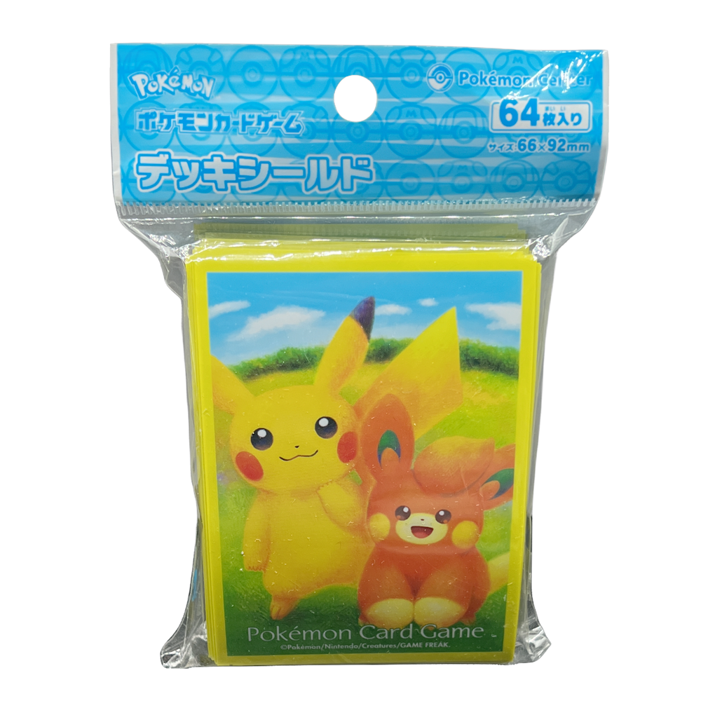 Pokemon Pikachu and Pawmo Card Sleeves 64ct Japan Import US Seller