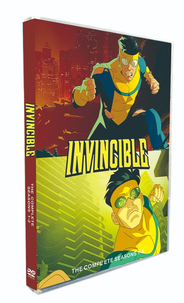 Invincible: The Complete Series Seasons 1-2 (DVD 4-Disc Box Set) Region 1