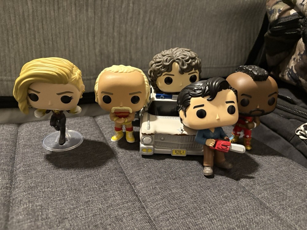 Funko Pop Mixed Lot Of 5 Out Of Box