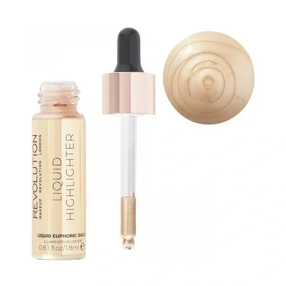 Makeup Revolution | Liquid Highlighter Euphoric Gold