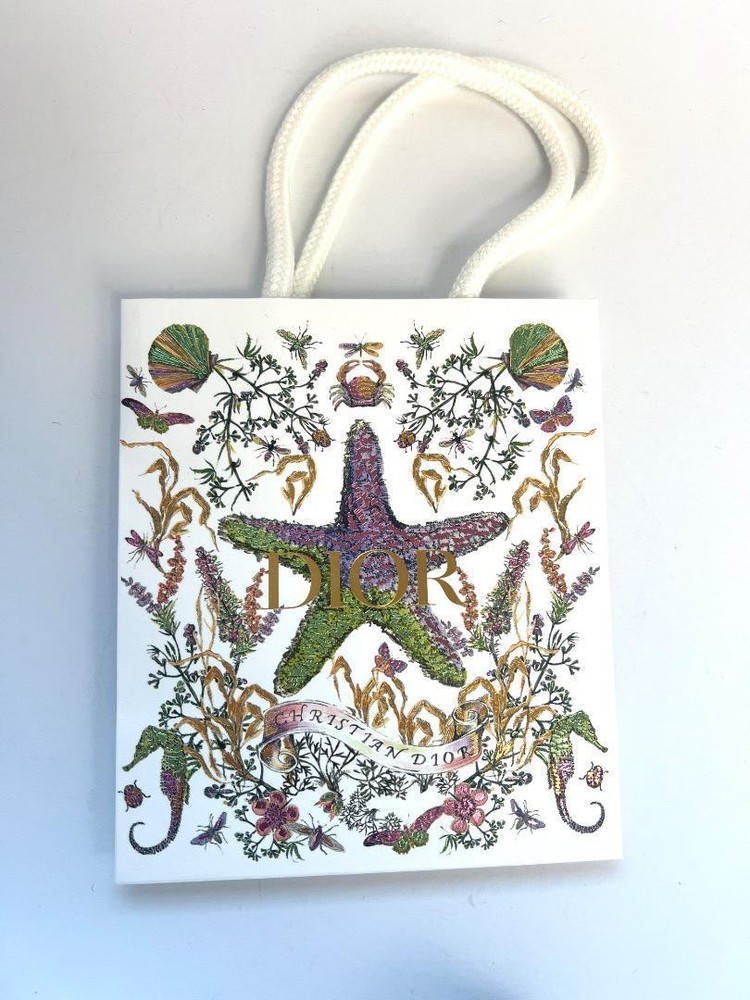 DIOR 2024 Limited Edition Holiday Shopper Paper Bag