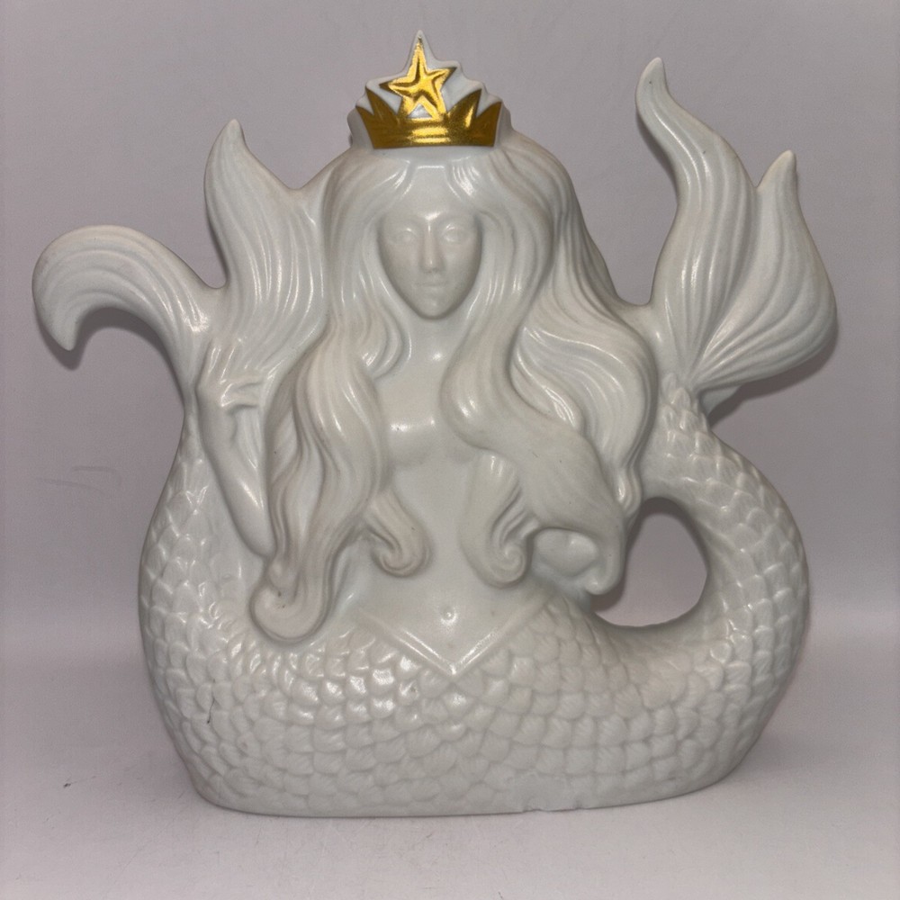 Starbucks Limited Edition Siren Mermaid Sculpture Figurine Coffee Bar Decor