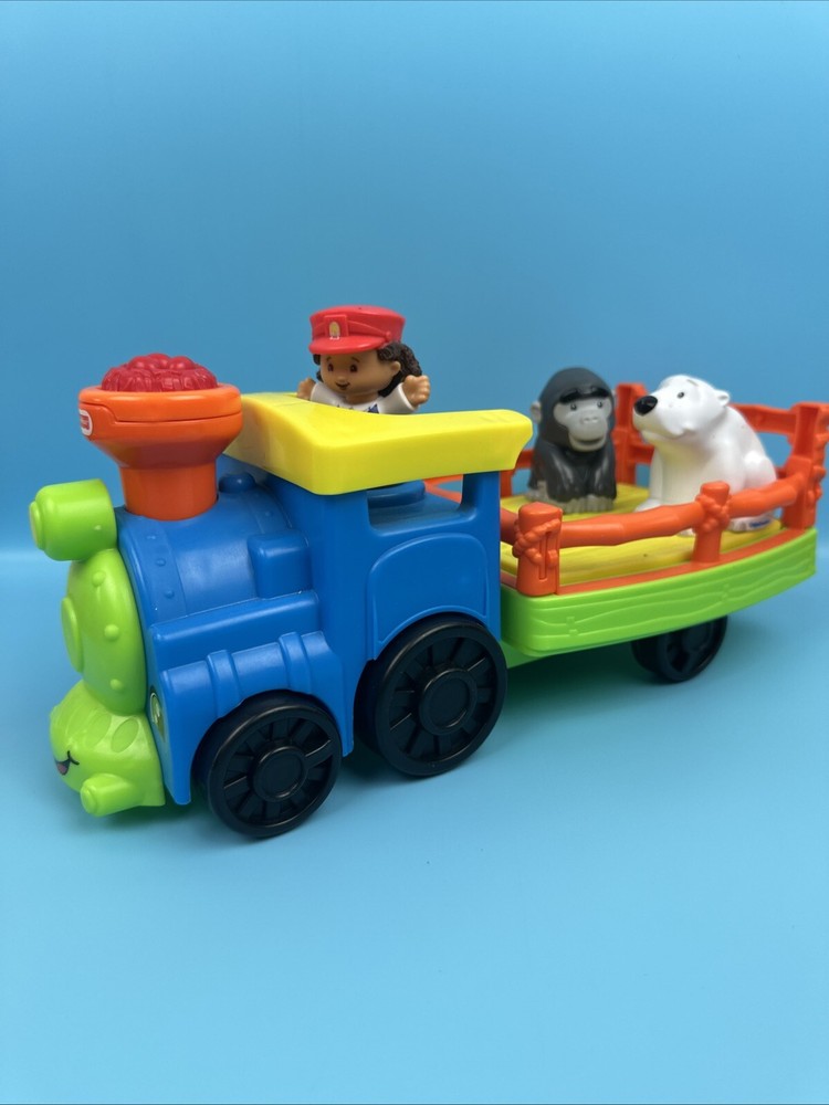 Fisher Price Little People Choo Choo Zoo Train Driver Gorilla Polar Bear