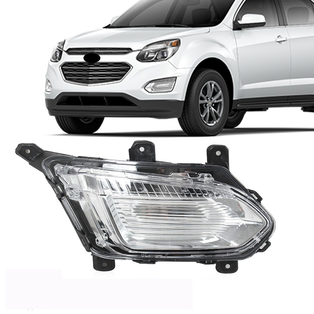 Front 2016-2017 Chevy Equinox LED Daytime Running DRL Fog Light Right Side
