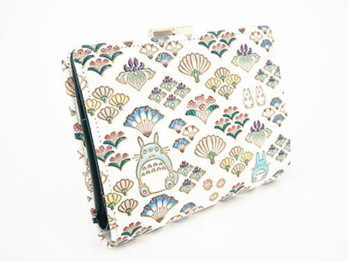 Studio Ghibli Totoro Leather Wallet with Box Clasp