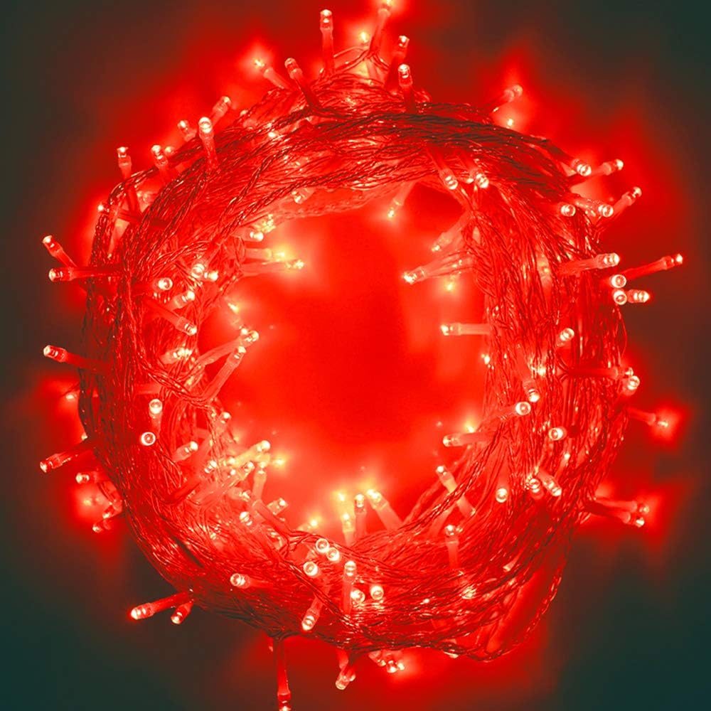 33FT 100LED Waterproof Fairy String Lights with 8 Modes Memory Function 30V Battery
