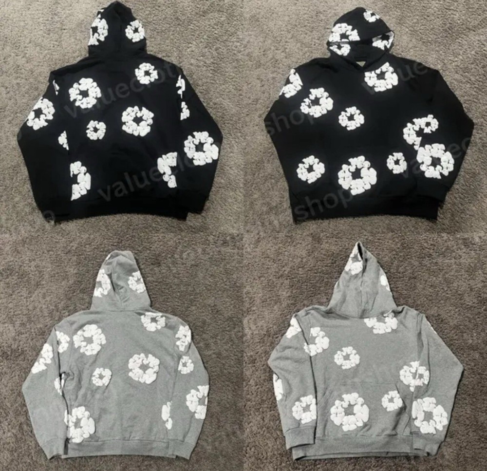 Cotton  Hoodie Black Size (Medium) Brand New