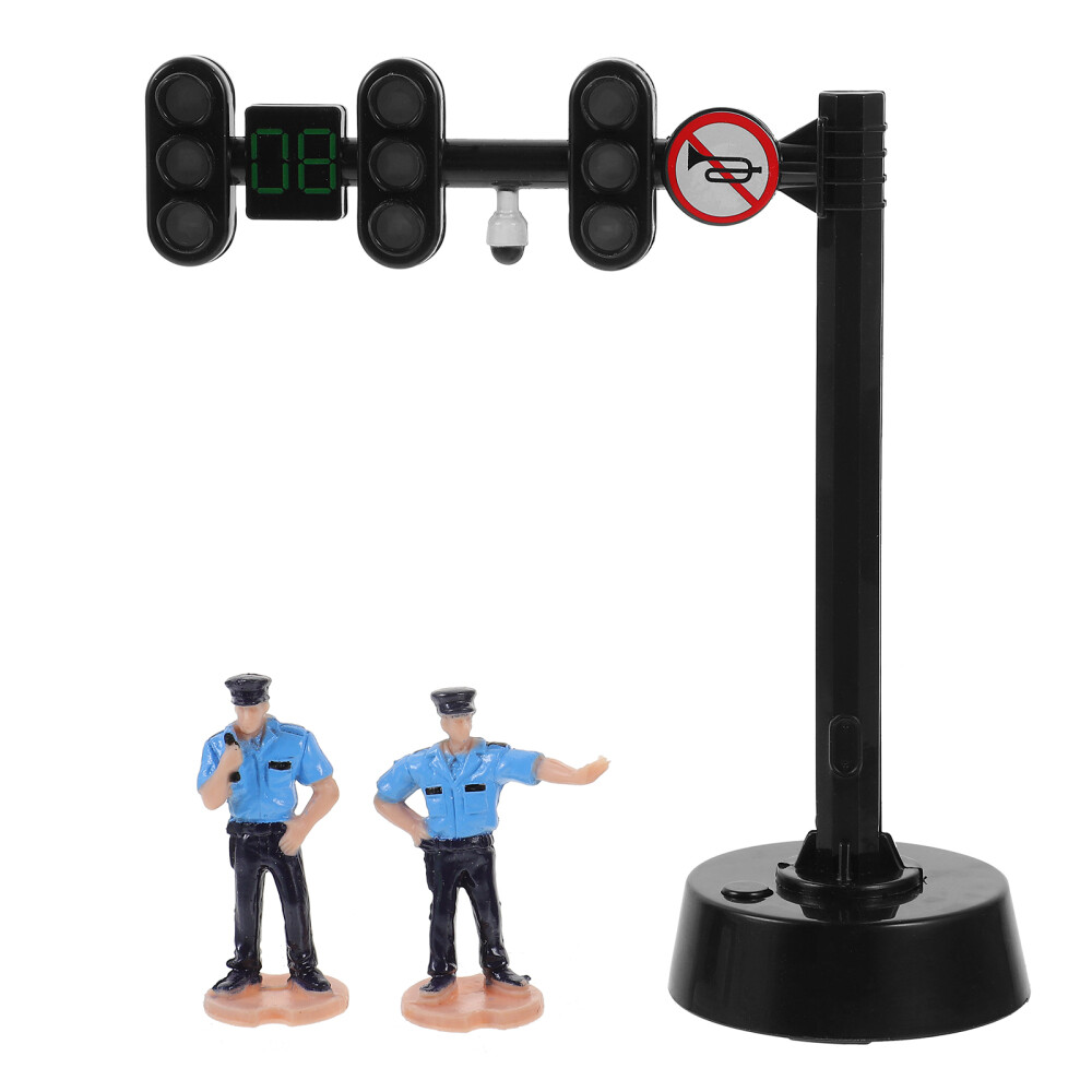 Model Railway Train Lamp Traffic Poles Light Mini Kids Toy Baby Girl