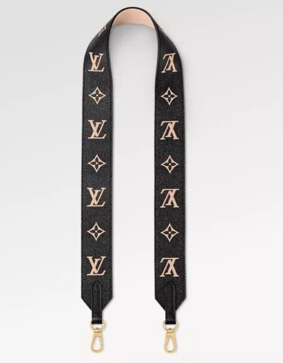 Louis Vuitton Bicolor Monogram Empreinte Leather  Strap Authentic Bandoulière