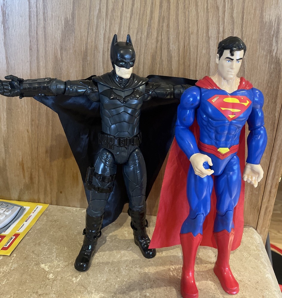 DC Universe Comic Justice League SUPERMAN & Batman Wing Suit Action Figures