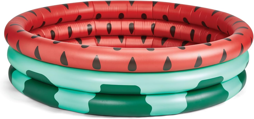 Inflatable Kiddie Pool for Backyard Fun – Small Blow-Up Swim & Splash Pool for Kids