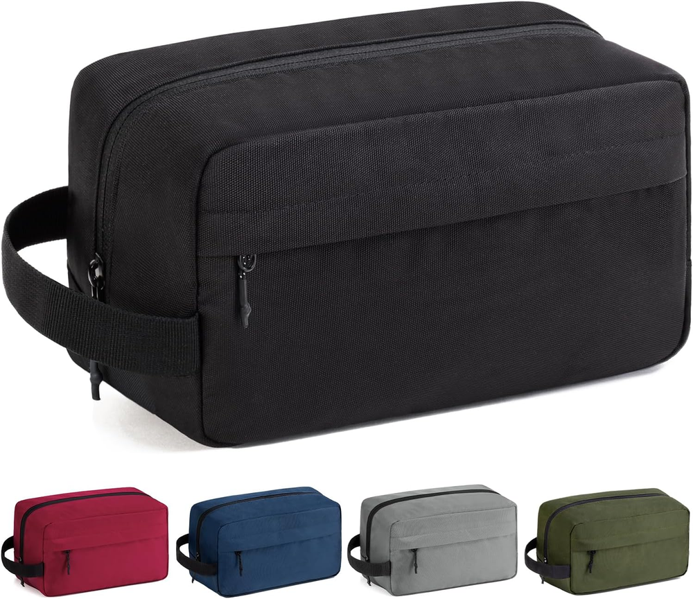 Men's Water-Resistant Hanging Toiletry Bag - Travel Dopp Kit