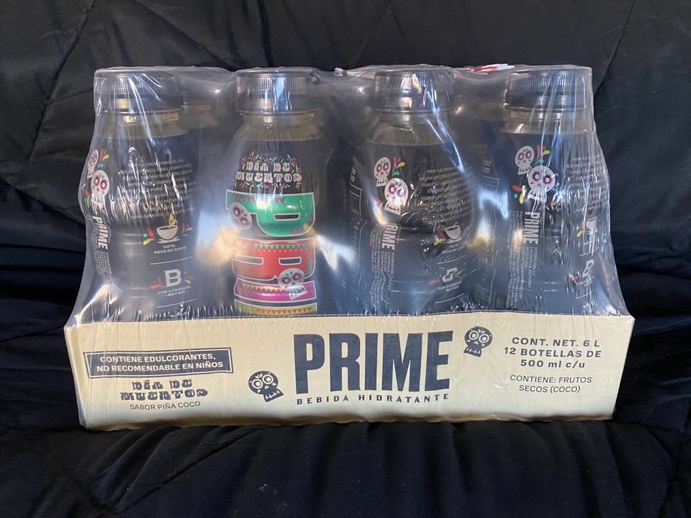 PRIME DAY OF THE DEAD 💀 (CASE OF 12)  Bottles 🇲🇽 NOW SHIPPING 🇲🇽 US SELLER-image